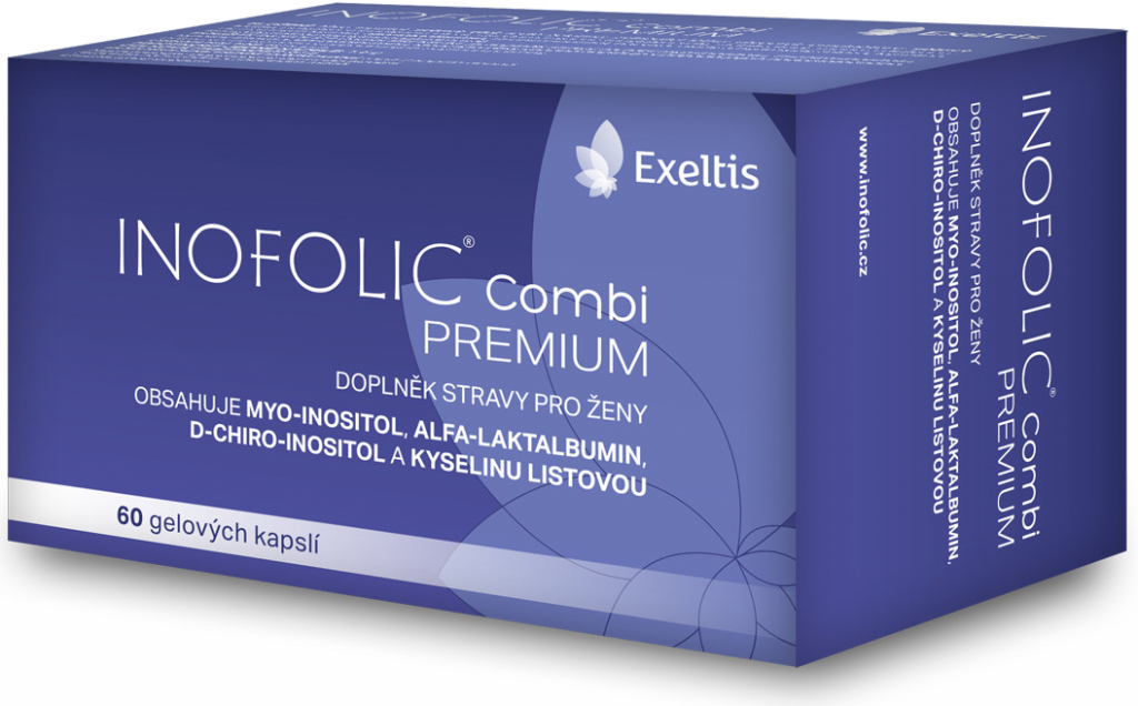 Inofolic Combi Premium 60 gelových kapslí