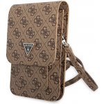 Pouzdro Guess PU 4G Triangle Logo Phone Bag hnědé – Zbozi.Blesk.cz