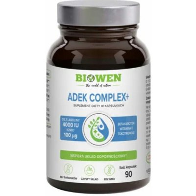 Biowen Vitamins ADEK Complex+ 90 kapslí – Hledejceny.cz