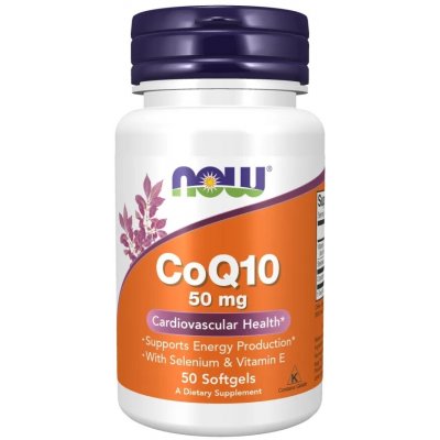 Now Foods Koenzym Q10 50 mg 50 kapslí – Hledejceny.cz