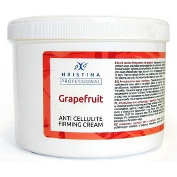 Hristina přírodní anticelulitidní zpevňující krém s grepfruitem 500 ml