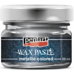 Pentart vosková pasta metalická grafit 20 ml – Sleviste.cz