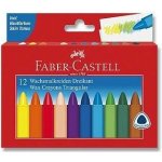 Faber Castell Voskové pastelky Grip Wax 12 ks – Zboží Mobilmania