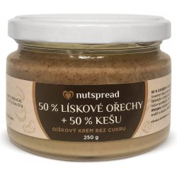 Nutspread Kešu a lískové ořechy 250 g