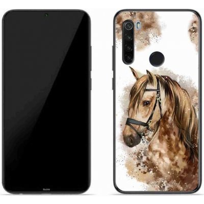 Pouzdro mmCase Gelové Xiaomi Redmi Note 8T - hnědý kreslený kůň – Zboží Mobilmania