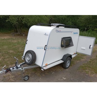 TOMPLAN Mini Cargo TF 4 S PLUS brzděný, s matrací – Zboží Mobilmania