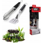 Weber Precision Grilovací kleště a obracečka nerez 6763 – Zboží Dáma