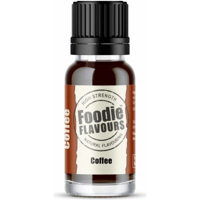 Foodie Flavours Přírodní koncentrované aroma 15 ml káva – Zboží Dáma