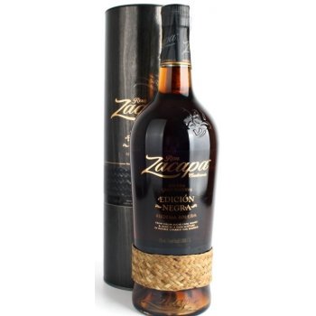 Ron Zacapa Centenario Edición Negra 23y 43% 1 l (tuba)