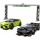 LEGO® Speed Champions 76899 Lamborghini Urus ST-X & Lamborghini Huracán Super Trofeo EVO