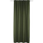 Zatemňovací závěs se skrytými poutky Dimout Uni zelený 245 x 135 cm – Hledejceny.cz