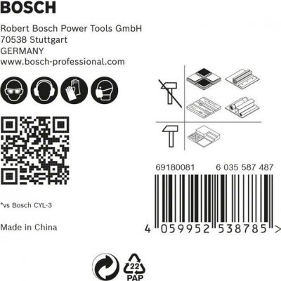 Bosch 5dílná sada vrtáků EXPERT HEX-9 MultiConstruction 4/5/6/6/8 mm 2608900585