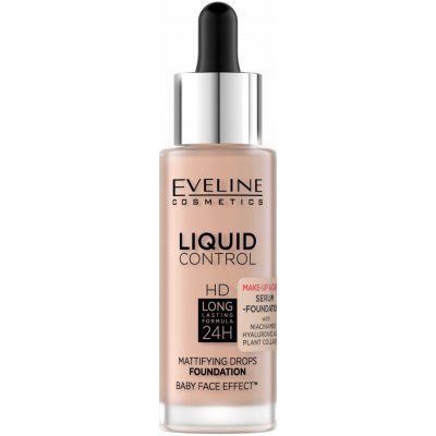 Eveline Cosmetics Liquid Control HD 003 Ivory Beige podkladová báze na obličej 32 ml