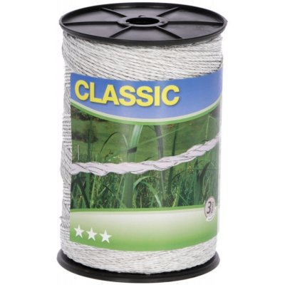 Lanko CLASSIC pro el. ohradník 3 mm x 500 m 6x Ni 0 20 mm bílá – Hledejceny.cz