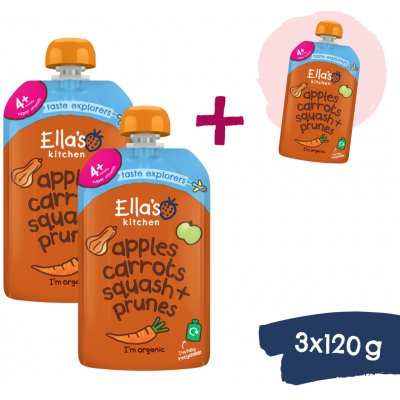 Ella's Kitchen BIO Dýně mrkev jablko a švestka 120 g – Zboží Dáma Ella's Kitchen BIO Dýně mrkev jablko a švestka 120 g – Zboží Dáma
