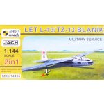 Models LET L-13/TZ-13 Blaník MILITARY 2-in-1 Mark 1 MKM14495 1:144 – Sleviste.cz