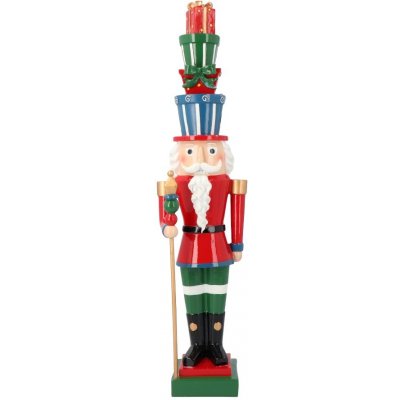 Home of Christmas Vánoční dekorace Louskáček s dárky na klobouku 51 cm – Hledejceny.cz