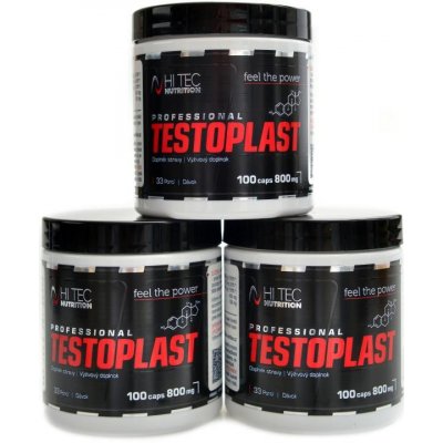 HI Tec nutrition TESTOPLAST 800 300 kapslí – Zboží Dáma