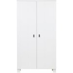 Woood Ties Bílá z borovicového dřeva 111 x 202 cm – Zbozi.Blesk.cz