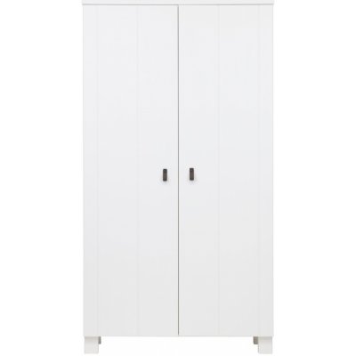 Woood Ties Bílá z borovicového dřeva 111 x 202 cm – Zbozi.Blesk.cz