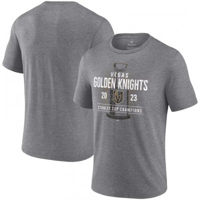 Fanatics pánské tričko Vegas Golden Knights 2023 Stanley Cup Champions Shootout Tri-Blend