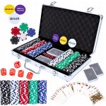 Malatec 23528 Poker set 300 žetonů HQ – Sleviste.cz
