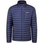 Rab Microlight Down Jacket deep ink marmalade – Zboží Mobilmania