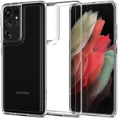 Pouzdro Spigen Ultra Hybrid Galaxy S21 Ultra čiré