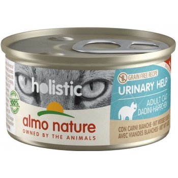 Almo Nature Holistic Urinary Help s bílým masem 85 g
