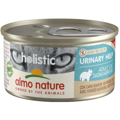 Almo Nature Holistic Urinary Help s bílým masem 85 g