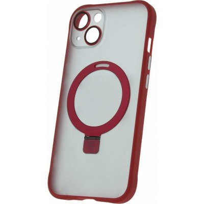 Forever Mag Ring s podporou MagSafe Apple iPhone 15 červené