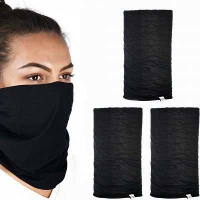 Comfy nákrčníky All black sada 3 ks černé – Zboží Dáma