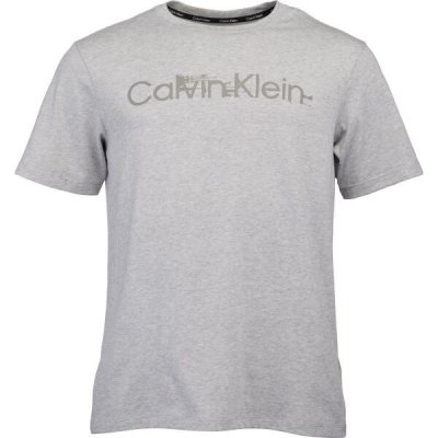 Calvin Klein ESSENTIALS PW S/S pánské tričko šedá – Zboží Dáma