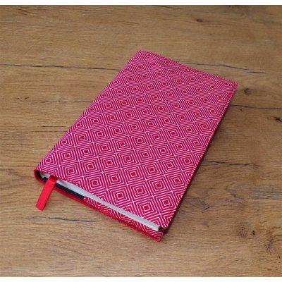 Obal na knihu geo červený – Zboží Mobilmania