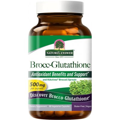 Nature's Answer Brocco-Glutathione 60 Veg kapslí – Hledejceny.cz