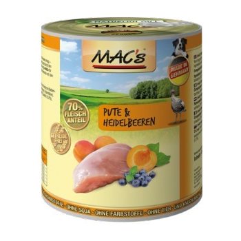 MACs krůtí s borůvkami 0,8 kg