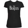 Dámské tričko s potiskem Dámské tričko Drop T Logo The Beatles