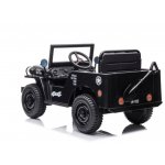 Mamido elektrický vojenský jeep Willys 4x4 černá – Sleviste.cz