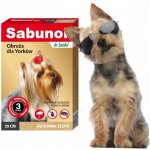 Sabunol Obojek pro psy proti blechám a klíšťatům Yorks 35 cm – Zboží Dáma