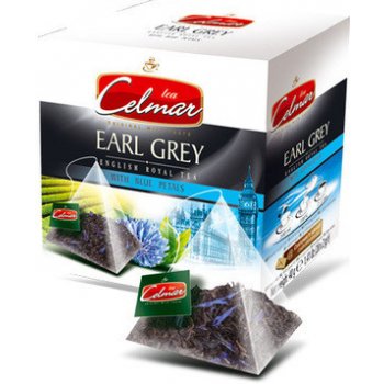 Celmar Čaj Černý Earl Grey pyramidové sáčky 20 ks