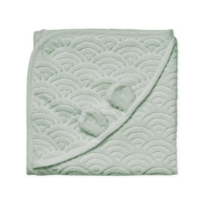 Cam Copenhagen Osuška s kapucí a ušima baby zelená – Sleviste.cz