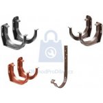 Gutta Plastový žlabový hák čelní Gutta Aqua 75 mm hnědá – Sleviste.cz