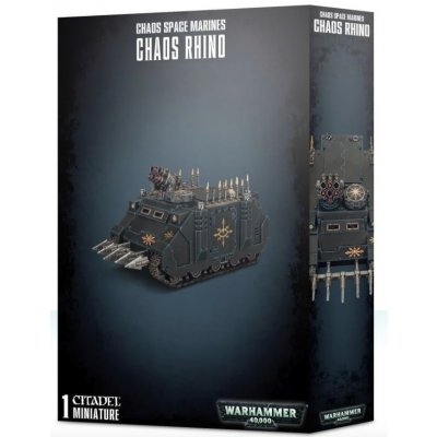 GW Warhammer 40000: Chaos Space Marines Rhino – Zboží Živě
