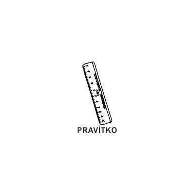 L.V. Obrázkové razítko PRAVÍTKO – Zboží Dáma