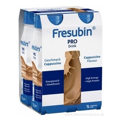 FRESUBIN PRO DRINK PŘÍCHUŤ CAPPUCCINO POR SOL 14X200ML – Hledejceny.cz
