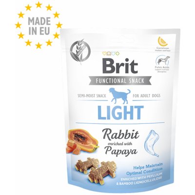 Brit snack Light rabbit & papaya 150 g – Zbozi.Blesk.cz