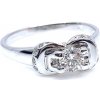 Prsteny Diante Zlatý prsten s briliantem CKWR10190W