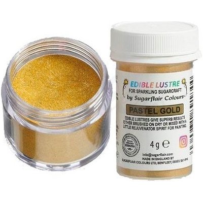 Sugarflair Edible Lustre Pastel Gold 4 g – Hledejceny.cz