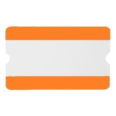 Samolepicí vyznačovací kapsy WT-5118, 1/2 A4 otevřená – PVC, oranžová, 303×187 mm, balení 10ks – Zboží Mobilmania