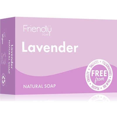 Friendly Soap přírodní mýdlo levandule 95 g